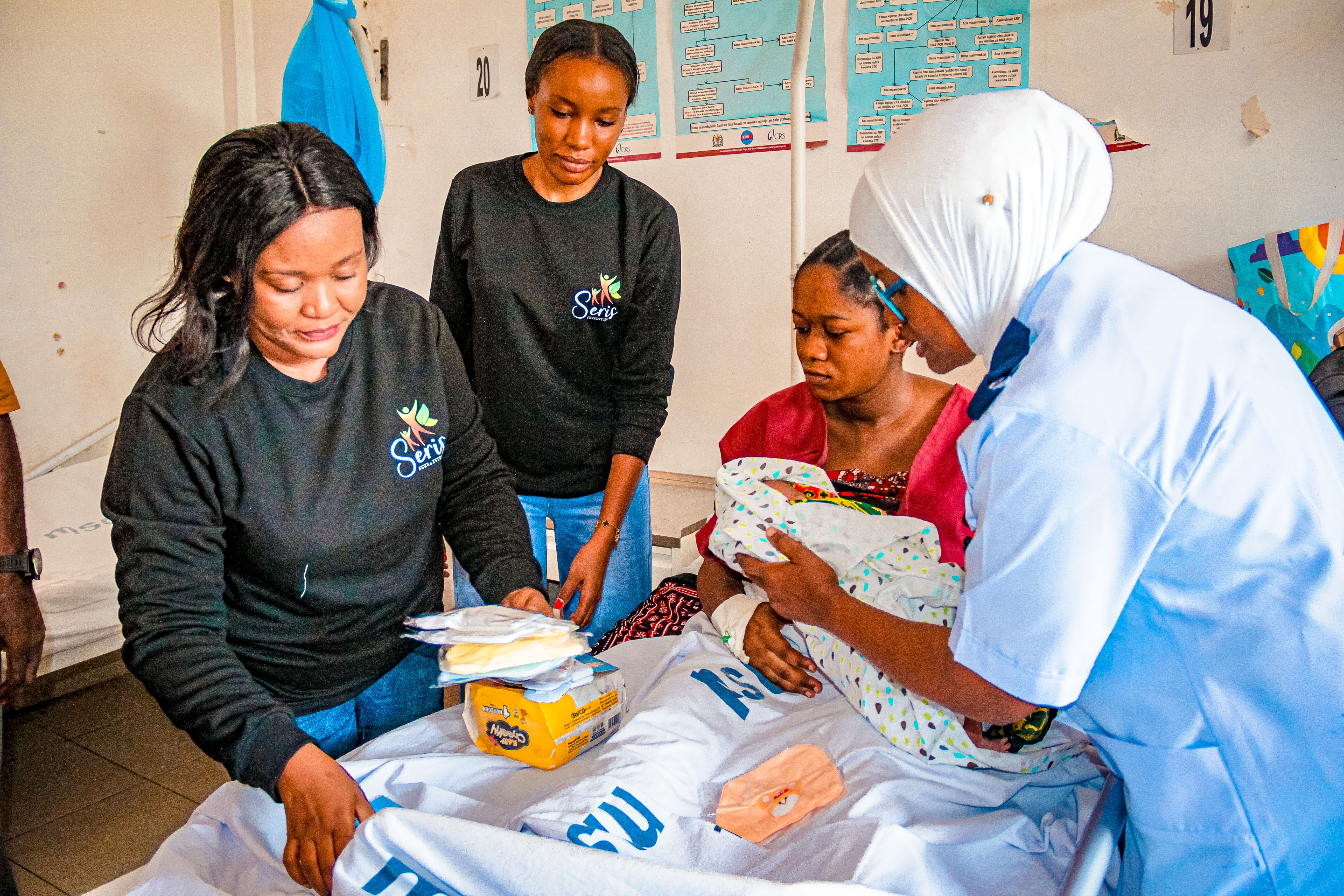 Youth Innovation Foundation Donates Medical Equipment to the Mother and Child Ward at Mnazi Mmoja Hospital, Dar es Salaam